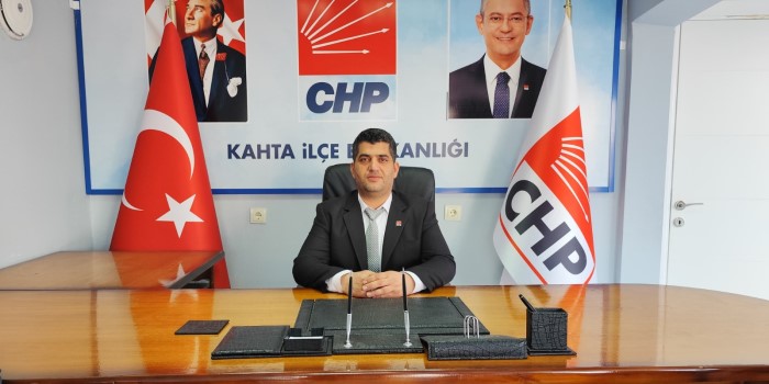 CHP Kahta İlçe Başkanlığı’na Uğur Eren atandı